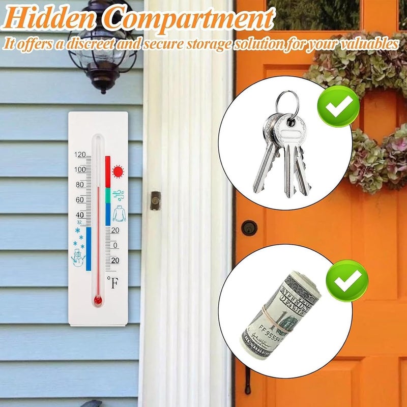 Secret Storage, Safety Temperature Measuring Tool Shape, Keys for Secure Storage, for Door, Home, Apartment, Bedroom, Outdoor - Image 3