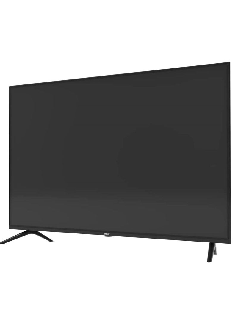 Haier - Haier 32 Inch 4K UHD Smart TV With Android 11 Google Assistant, Google Play, Netflix, YouTube, Wi-Fi, Bluetooth, Color Black Model-H32K6G - Image 1