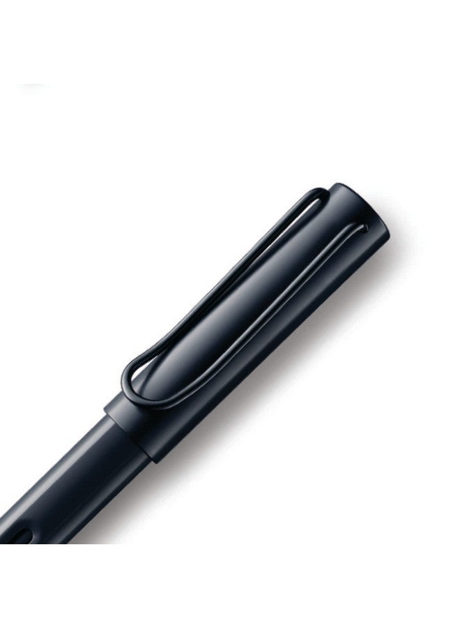 لامي قلم حبر سائل لامي أل-ستار متوسط الرأس | سنّ فولاذي مصقول | مع خرطوشة حبر T 10 زرقاء | قلم ناعم قابل لإعادة التعبئة مع نظام تحويل Z 28 - Image 3