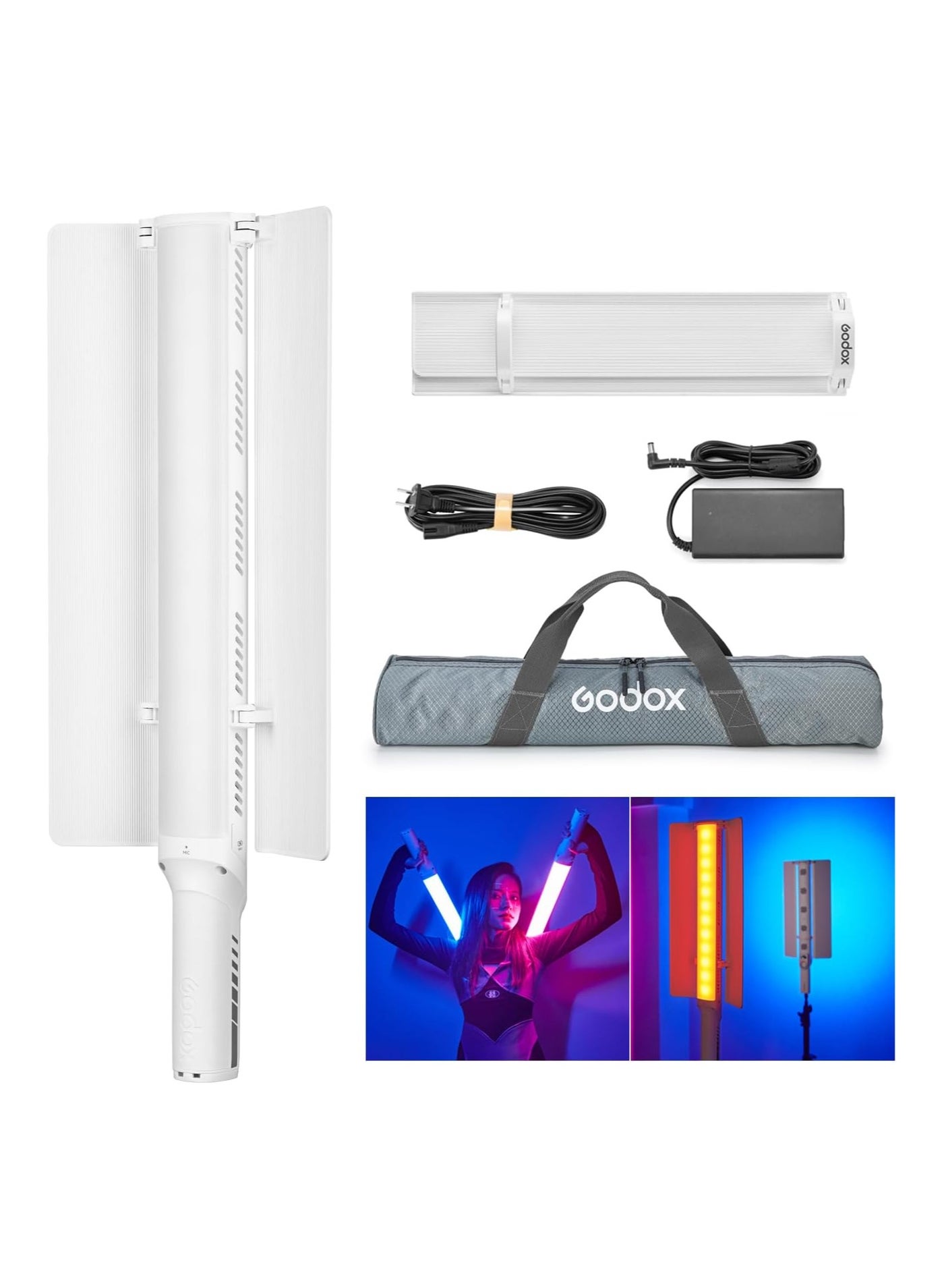Godox GODOX LC1000R RGB LED Light Stick – Handheld Full-Color