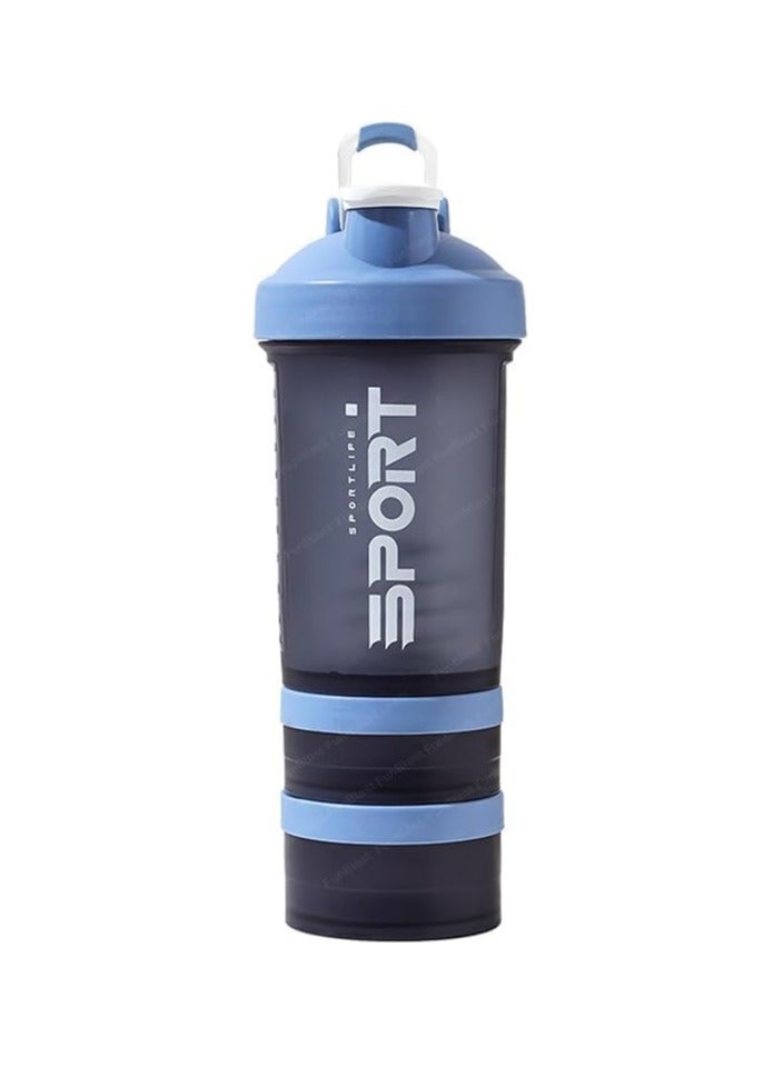 Generic Unbreakable Shaker Bottle - Gym Bottle Cup; Non-Toxic for Office, Sports, School, Gym, Yoga 450ml Stainless Steel - Image 1