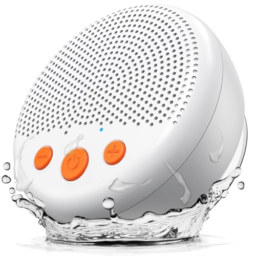 LENRUE Shower Speaker, Bluetooth Waterproof Speaker Wireless, Portable Speakers with Clear Loud Sound, Suction Cup, Lanyard, Ideas Gifts - Image 1