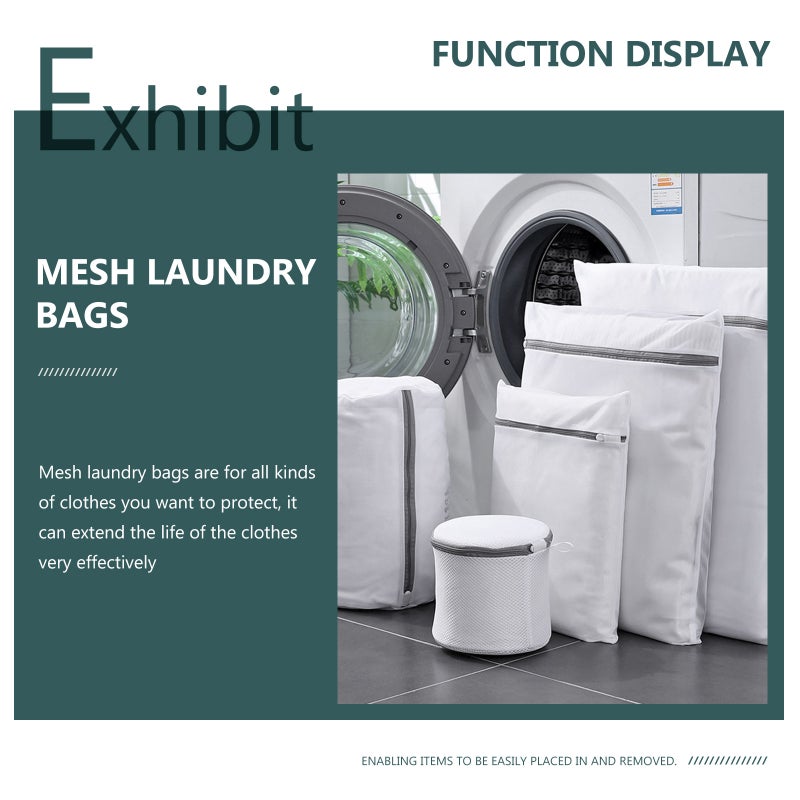 Sweater Protection Laundry Bags, Secure Zipper Design for All Types of Delicate Fabrics - Image 3