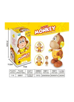 SWINGING MONKEY WITH LIGHT & MUSIC