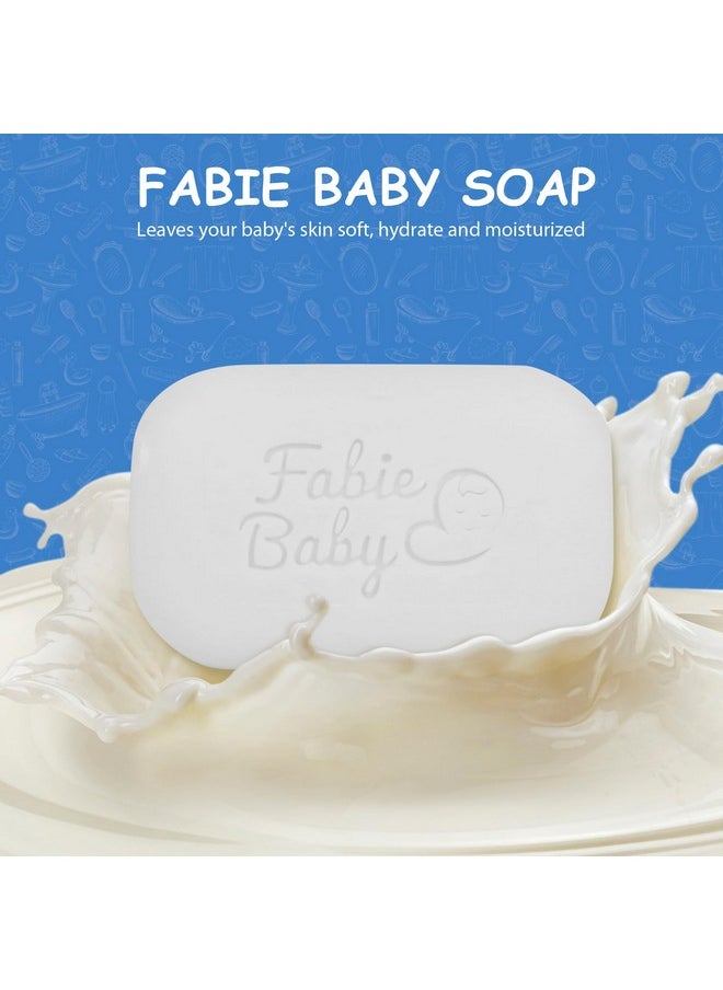 Fabie Baby - Gentle Moisturizing Baby Soap, Dermatologically Tested For Soft Baby Skin, Prevents Dryness & Rashes, Keeps Baby’S Skin Soft, Supple & Healthy, Combo Offer, Pack Of 3, 75G - Image 1
