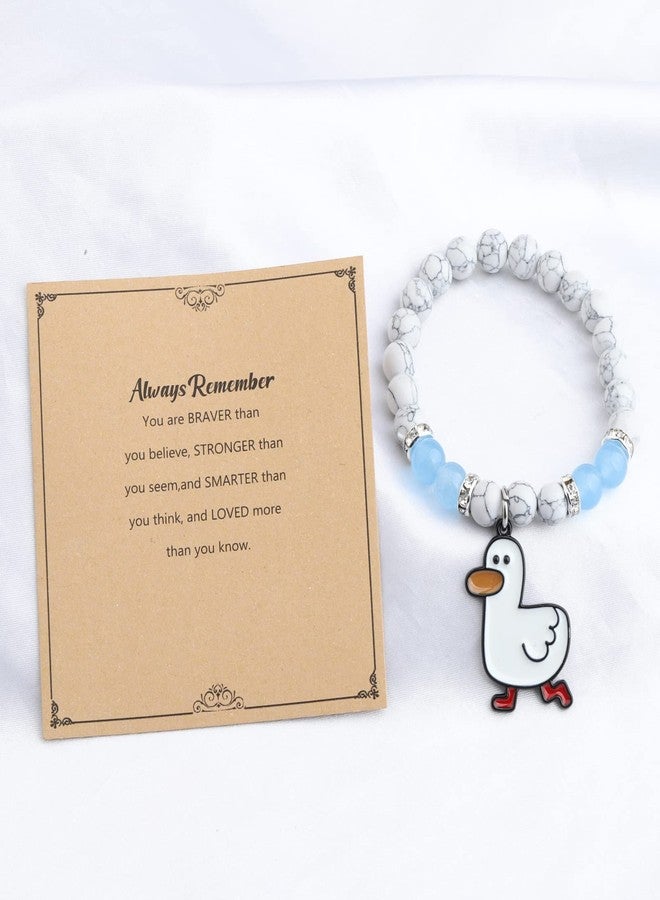 MYOSPARK Duck Bracelet Charm Jewelry - Inspired Gift for Pet Owner, Mom, Lover (Duck Bead BR) - Image 3