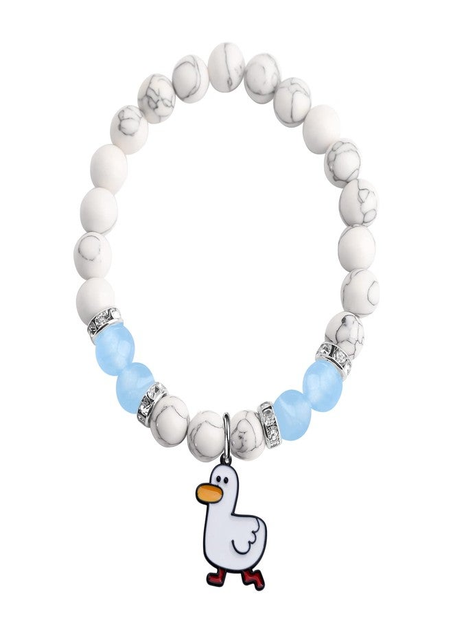 MYOSPARK Duck Bracelet Charm Jewelry - Inspired Gift for Pet Owner, Mom, Lover (Duck Bead BR) - Image 2