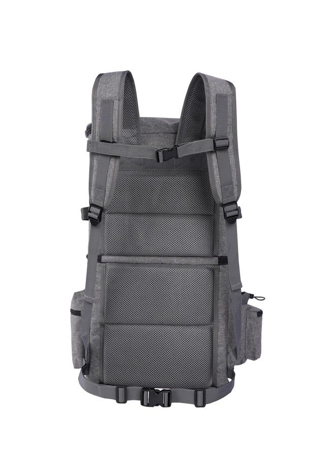 BloxBerry - Cat & Dog Pet Backpack Travel Carrier- Double Compartment Back Pack Bag for Hiking, Carrying Small Dogs or Large Kitty Cats - Image 5