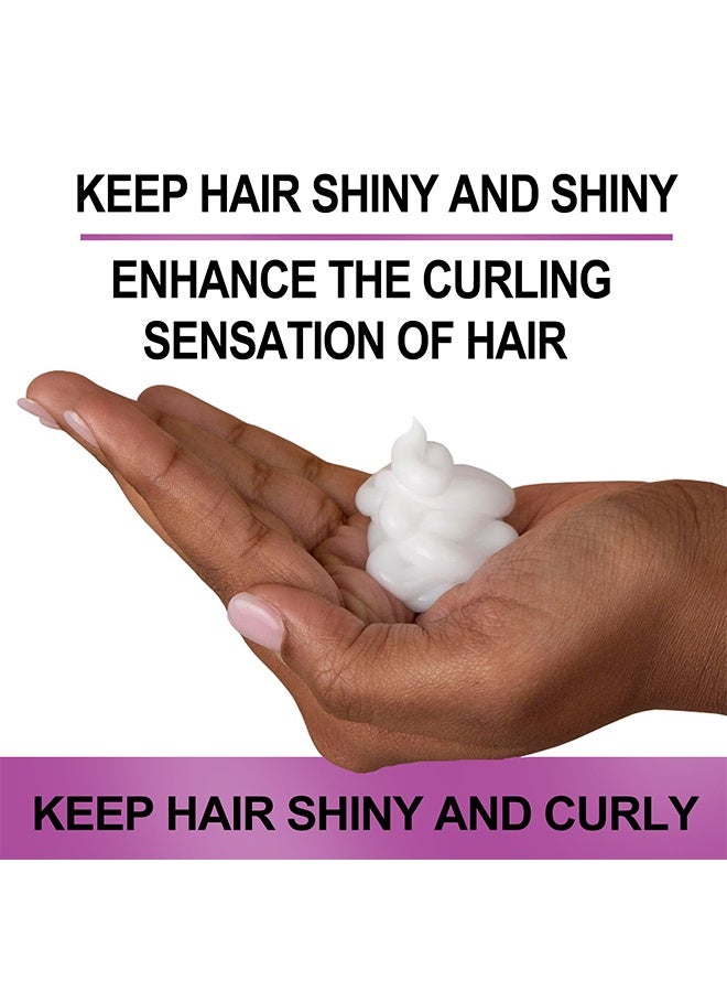 RSNY Curly Cream, Defining Cream, Curl Cream For Curly Hair Anti Frizz, Moisturizing, Smoothing For Curly And Wavy Hair, Hair Treatment For Curls, For Wavy And Curly, For All Curly Hair Types - Image 4