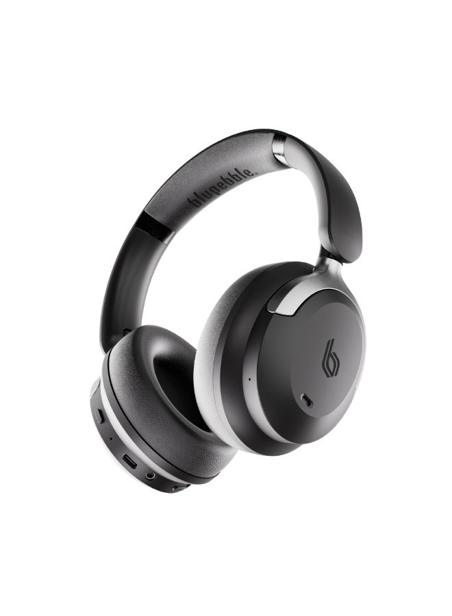 C80 Over-Ear Wireless ANC Headphones | Hybrid Digital Noise Cancelling, Deep Bass, Foldable Design, 50H Playtime | Bluetooth Headset with Mic for Travel, Work & Music