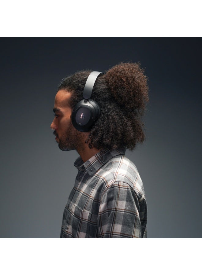 blupebble C80 Over-Ear Wireless ANC Headphones | Hybrid Digital Noise Cancelling, Deep Bass, Foldable Design, 50H Playtime | Bluetooth Headset with Mic for Travel, Work & Music - Image 4