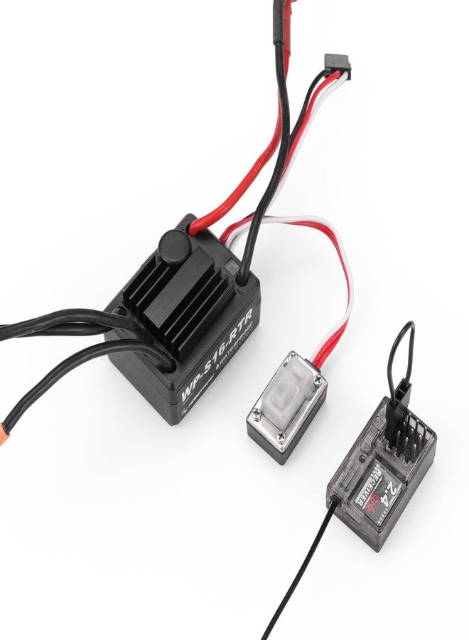 HAIBOXING 1/16TH Scale RC Cars Spare Parts Receiver, RC Truck Replacement Separate HW Brushless ESC and 2.4GHz Receiver with Bind Plug Apply to 16890SA & 3100A(E780 & E781) - Image 3