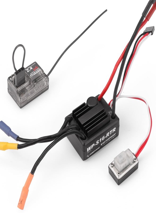 HAIBOXING 1/16TH Scale RC Cars Spare Parts Receiver, RC Truck Replacement Separate HW Brushless ESC and 2.4GHz Receiver with Bind Plug Apply to 16890SA & 3100A(E780 & E781) - Image 4