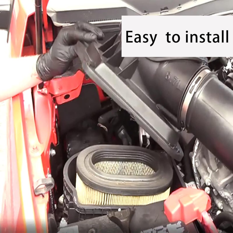 LeleoCar FA-1927 Air Filter Cleaner for Ford F250-F550 Super Duty Diesel Engines (2017-2019) - Image 2