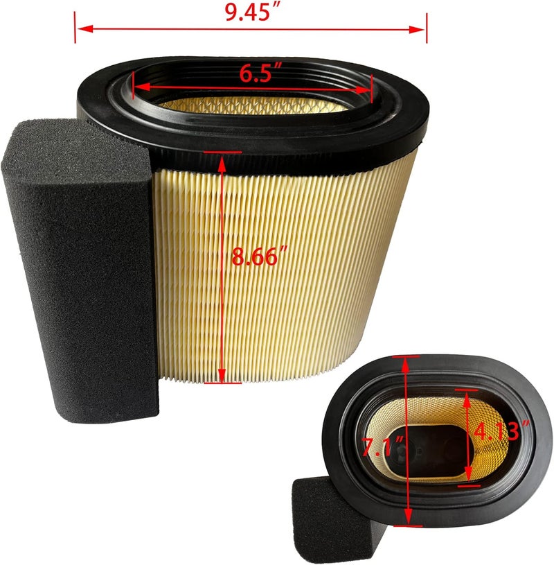 LeleoCar FA-1927 Air Filter Cleaner for Ford F250-F550 Super Duty Diesel Engines (2017-2019) - Image 3