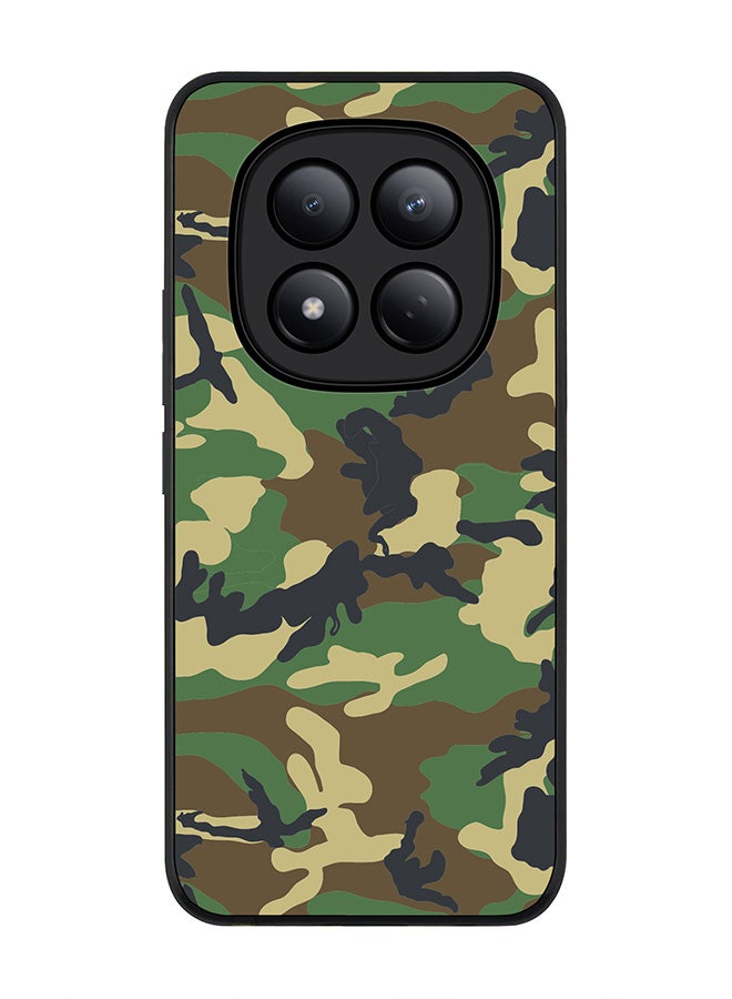 For Xiaomi Redmi Note 15 Pro 4G Case,Slim fit Camera Protection, Shockproof Thin Phone cover  - Jungle Camo