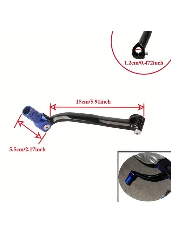 Blue CNC Aluminum Alloy Speed Shift Lever For Yamaha YZ125 YZ250 WR250F WR450F 2005 2024 - Image 2