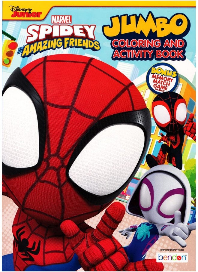 Bendon - Spidey And His Amazing Friends Coloring And Activity Books Bundle With Imagine Ink Coloring Book Stickers And More - Image 1