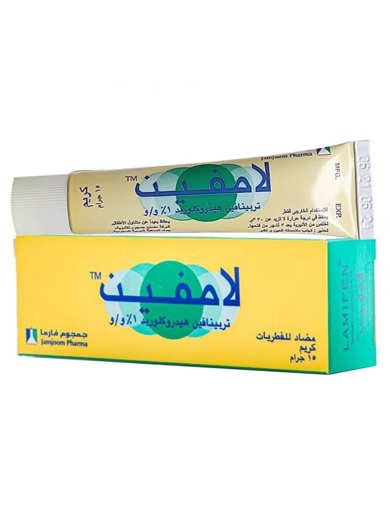 JAMJOOM PHARMA كريم لاميفين المضاد للفطريات - 15 جرام - Image 1