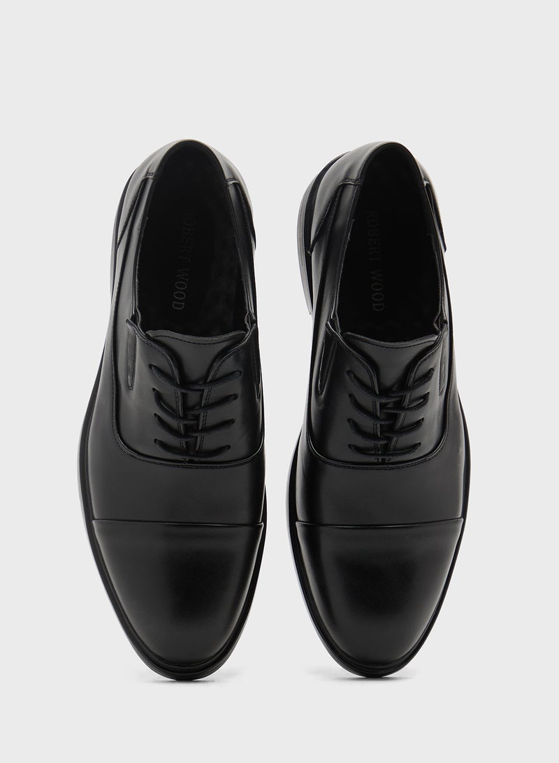 روبرت وود أحذية أكسفورد رسمية برباط - Image 4