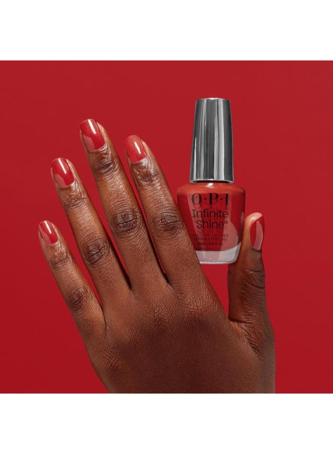 OPI Infinite Shine Big Apple Red 15ml - Image 5