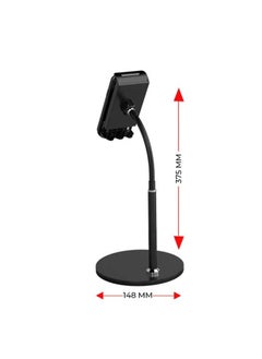 KAKUSIGA Mobile Holder For Cell Phone Tab Live Holder Cradle Adjustable Metal Base Arbitrary Bending Anti Slip  KSC463  - Image 4
