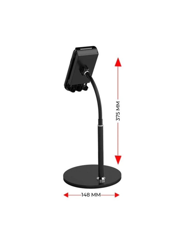 KAKUSIGA Mobile Holder For Cell Phone Tab Live Holder Cradle Adjustable Metal Base Arbitrary Bending Anti Slip  KSC463 - Image 4