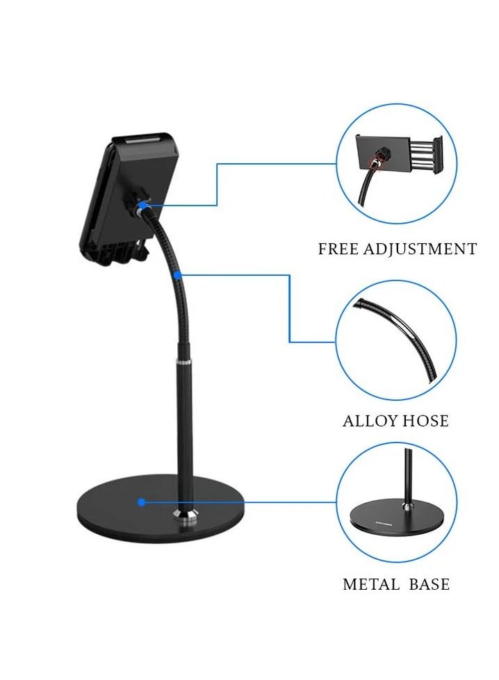 KAKUSIGA Mobile Holder For Cell Phone Tab Live Holder Cradle Adjustable Metal Base Arbitrary Bending Anti Slip  KSC463 - Image 3
