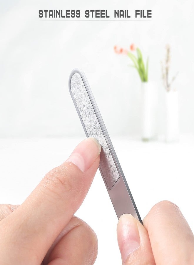 FVION Nail Clippers Set, Toenail Clipper Trimmer for Thick Nails, 16mm Wide Jaw Open Nail Cutter for Fingernails and Toenails With Nail File for Men and Women - Image 5