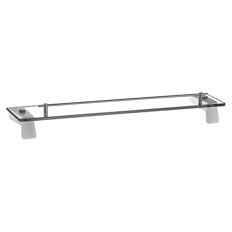 ALTON WhiteGoldChrome Front Shelf With Frame - Image 1