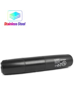 AFRA Nose Trimmer, Stainless Steel Head, Ergonomic, Portable, Rechargeable, Compact Design, Easy to Operate, USB Cable Charging, AF-0045NSBK, 2-Year Warranty