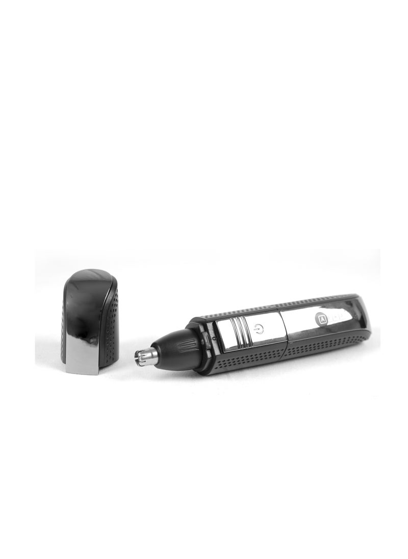 AFRA - AFRA Nose Trimmer, Stainless Steel Head, Ergonomic, Portable, Rechargeable, Compact Design, Easy to Operate, USB Cable Charging, AF-0045NSBK, 2-Year Warranty - Image 1