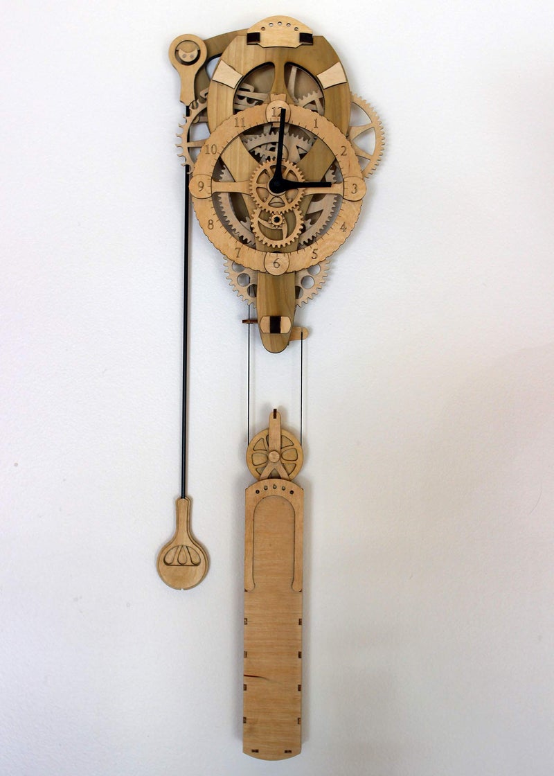 Abong Vera Wooden Crafted Clock Kit  DoItYourself Project - Image 2