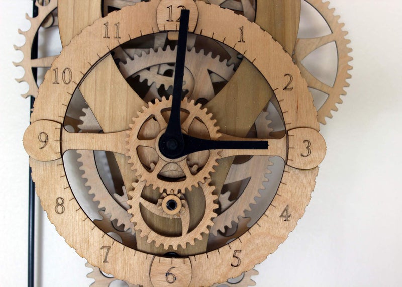 Abong Vera Wooden Crafted Clock Kit  DoItYourself Project - Image 3