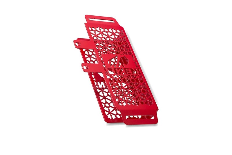 Bizen RE Scram 411 Premium Radiator Guard - Red - Image 2