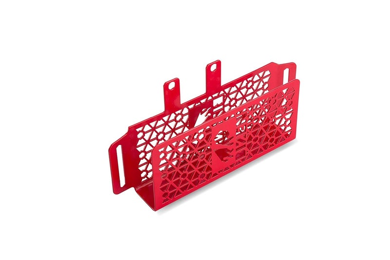 Bizen RE Scram 411 Premium Radiator Guard - Red - Image 3