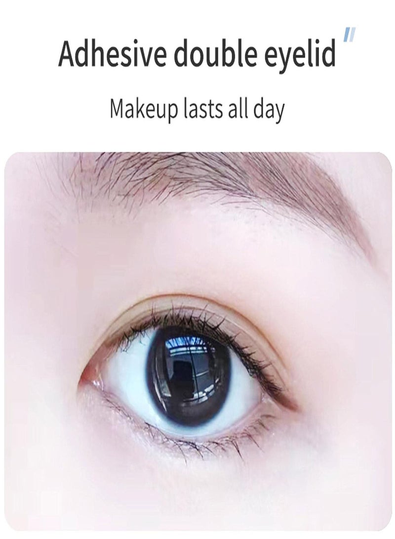 GGOOT Double Eyelid Cream,Clear Eye Lash Glue Super Strong Hold | Strong Hold Water Proof Formula No Irritation Long Lasing Quick Dry Invisible Eyelashes Adhesive - Image 3