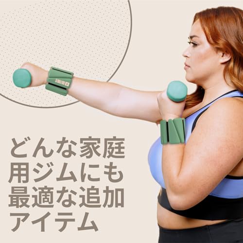 SPORTBIT Wrist and Ankle Weights for Women - Set of 2 (1lb Each) Wearable Ankle & Wrist Weights - Leg & Arm Bands, Silicone Weighted Bracelets for Workout, Walking, Running, Yoga, Pilates - Image 5