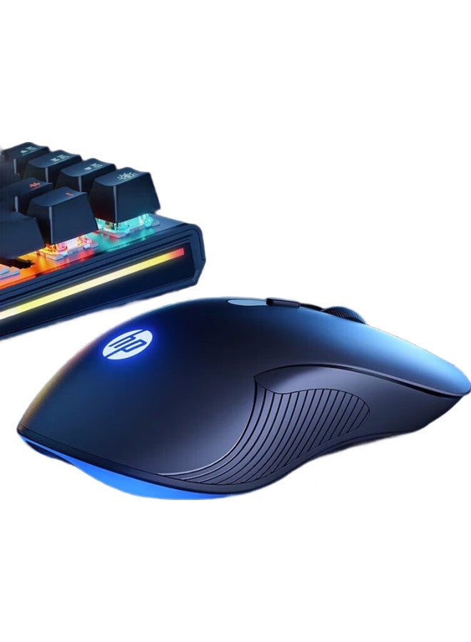 HP M280 Gaming Mouse, Black With Sound, Wired E-Sports Gaming Mouse For Laptop And Desktop, Rgb Lighting For Men And Women, Office Computer Accessory For Lol And Pubg - Image 2