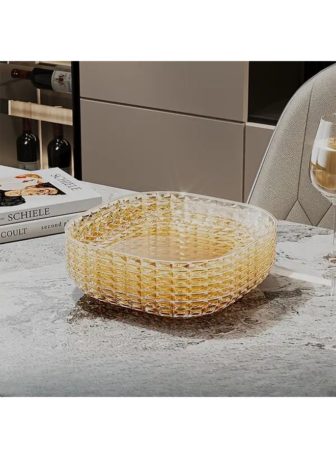 Grey 6pcs Multipurpose Plastic Serving Trays Set for Snacks Fruits Desserts Party - Image 3