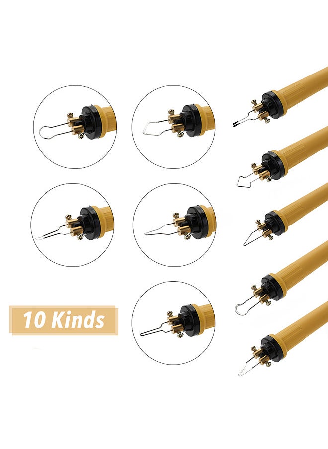 Generic - 10PCS 1mm Diameter Welding Wiretips Set Wood Burning Pyrography Pen Burning Machine Accessory - Image 1