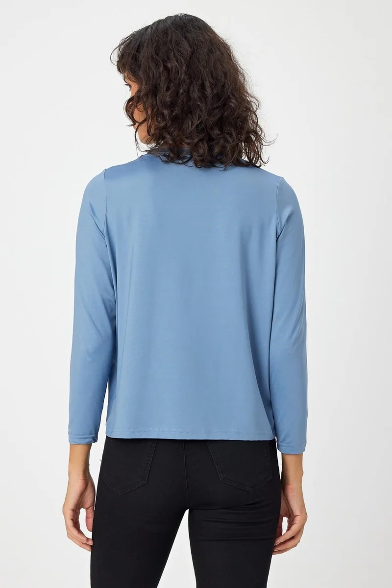 الكسندر جاردي Alexandergardi Long Sleeve Mercerized Fabric T-Shirt (AGSWEAT00)