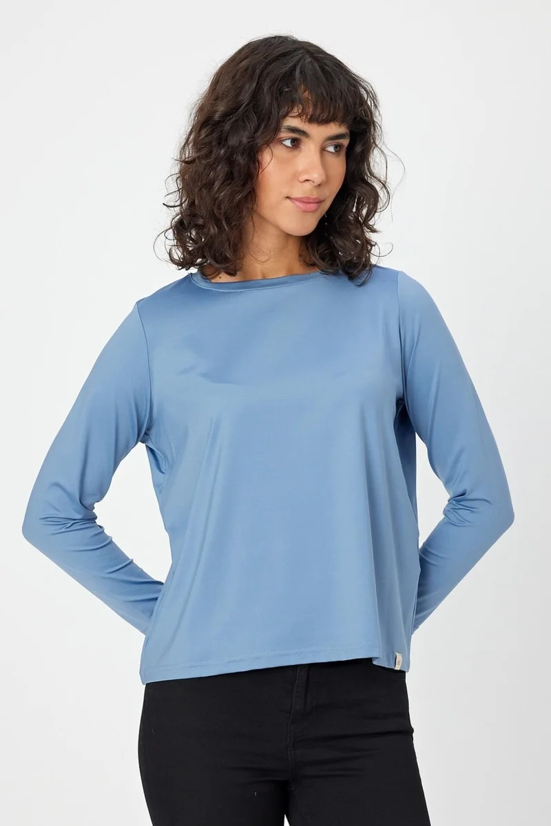 الكسندر جاردي Alexandergardi Long Sleeve Mercerized Fabric T-Shirt (AGSWEAT00)