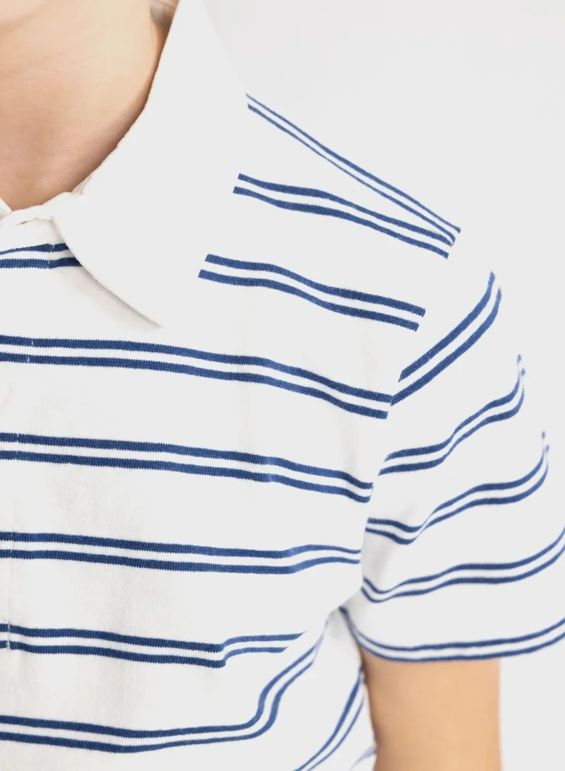 DeFacto Regular Fit Short Sleeve Polo T-Shirt