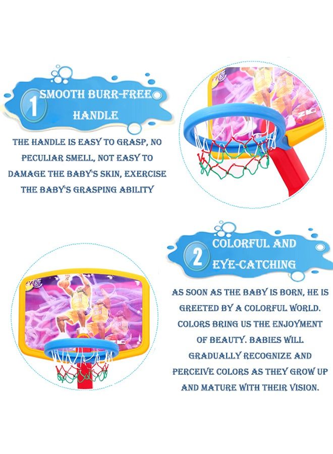 XIANGYU Basketball Hoop For Kids Toy Set Adjustable Height Stand Up To 2.3M  - Image 3