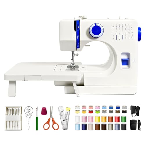 Lastempa StitchMaster Pro Sewing Machine - Twin/Double Needle Compatible, 14 Stitches, Easy for Beginners & Home Users - Image 1