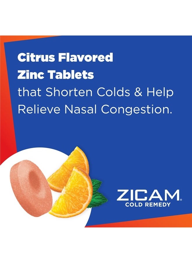 ZICAM Cold Remedy Zinc Rapidmelts, Citrus Flavor, 25 Count (Pack of 2)  - Image 4
