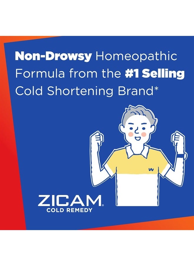 ZICAM Cold Remedy Zinc Rapidmelts, Citrus Flavor, 25 Count (Pack of 2)  - Image 3