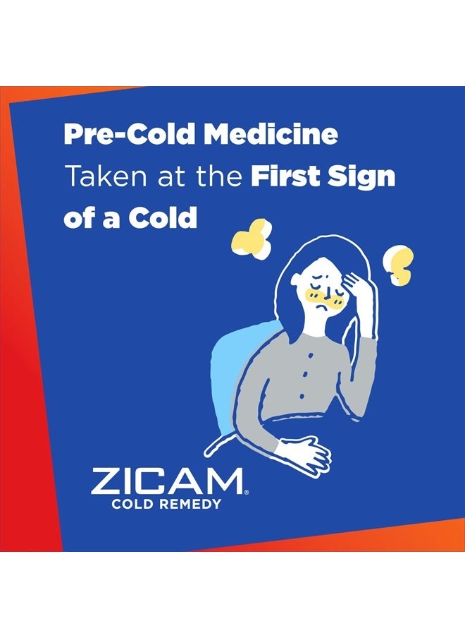 ZICAM Cold Remedy Zinc Rapidmelts, Citrus Flavor, 25 Count (Pack of 2)  - Image 2