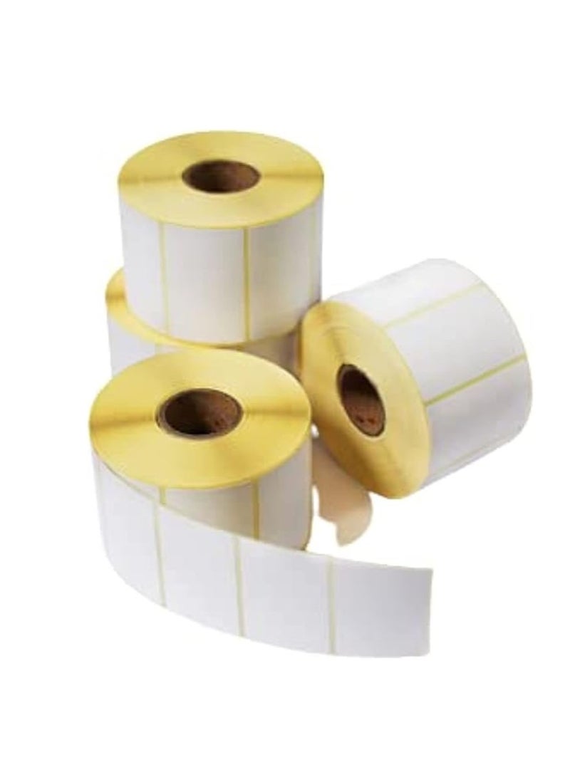 Terabyte 16 Rolls - 50mm x 25mm Barcode Label Sticker Direct Thermal 1000 Labels Per Roll - Image 2